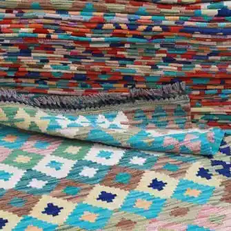 Covoare Kilim, Covoare țesute