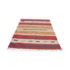 Covor Chilim indian 140x200 covor Kilim modern din bumbac