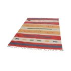 Covor Chilim indian 140x200 covor Kilim modern din bumbac