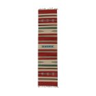 Indian Kilim traversă 60x240 covor bumbac subțire