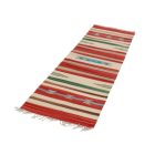 Indian Kilim traversă 60x240 covor bumbac subțire