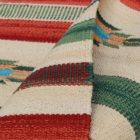 Indian Kilim traversă 60x240 covor bumbac subțire