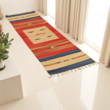 Indian Kilim traversă 60x200 covor Chilim modern