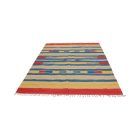 Covor Chilim indian 170x240 covor Kilim modern din bumbac