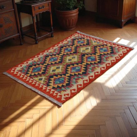 Covor kilim Chobi 81x118 kilim din lână țesut manual
