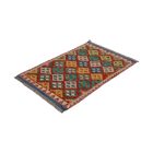 Covor kilim Chobi 84x124 kilim din lână țesut manual
