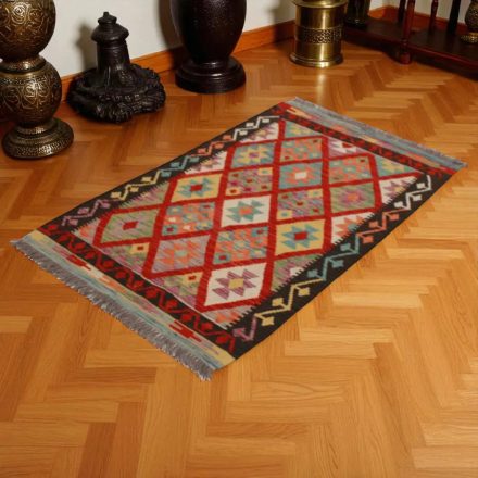 Covor kilim Chobi 84x132 kilim din lână țesut manual