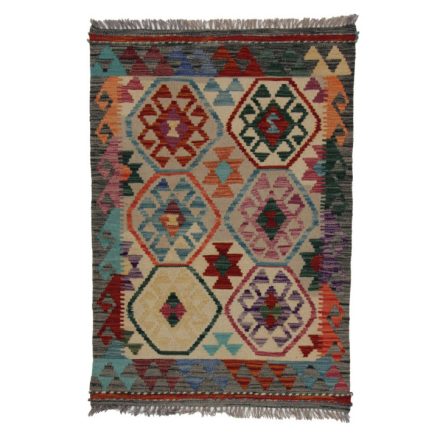 Covor kilim Chobi 83x120 kilim din lână țesut manual