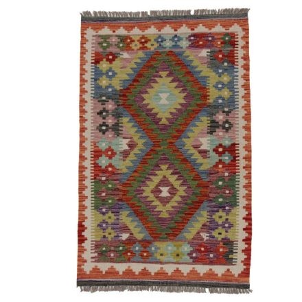 Covor kilim Chobi 81x126 kilim din lână țesut manual