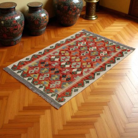 Covor kilim Chobi 84x127 kilim din lână țesut manual