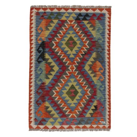 Covor kilim Chobi 86x129 kilim din lână țesut manual