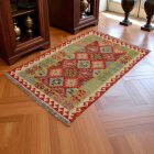 Covor Kilim Chobi 155x98, Kilim afgan din lână țesut manual