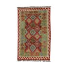 Covor Kilim Chobi 155x98, Kilim afgan din lână țesut manual