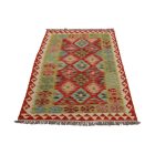 Covor Kilim Chobi 155x98, Kilim afgan din lână țesut manual