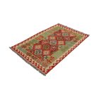 Covor Kilim Chobi 155x98, Kilim afgan din lână țesut manual