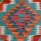 Covor kilim Chobi 156x108 kilim din lână țesut manual