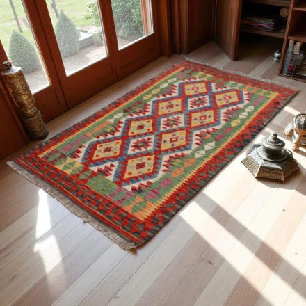 Covor kilim Chobi 170x102 kilim din lână țesut manual