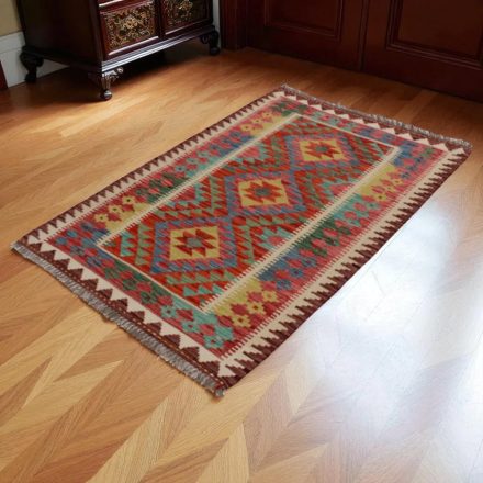 Covor kilim Chobi 144x97 kilim din lână țesut manual