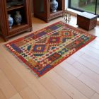 Covor kilim Chobi 144x99 kilim din lână țesut manual