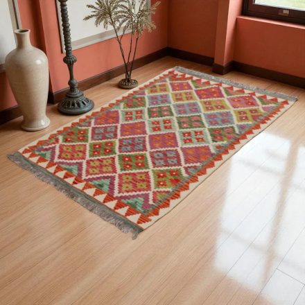Covor kilim Chobi 154x106 kilim din lână țesut manual