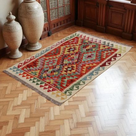 Covor kilim Chobi 143x102 kilim din lână țesut manual