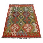 Covor kilim Chobi 153x98 kilim din lână țesut manual