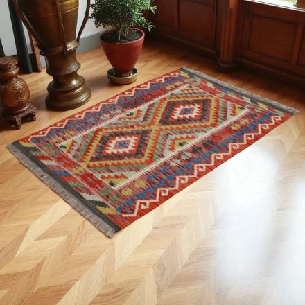Covor kilim Chobi 152x100 kilim din lână țesut manual