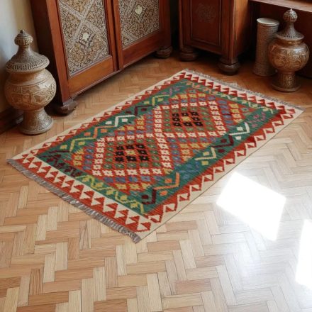 Covor kilim Chobi 148x99 kilim din lână țesut manual
