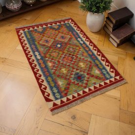 Covor Kilim Chobi 98x144 Kilim etnic țesut manual