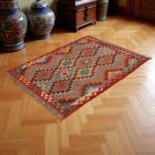 Covor kilim Chobi 138x103 kilim din lână țesut manual