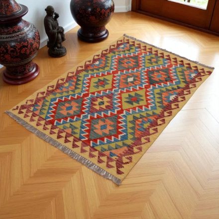Covor kilim Chobi 143x99 kilim din lână țesut manual