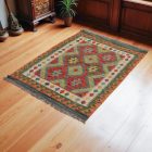 Covor kilim Chobi 143x105 kilim din lână țesut manual