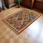 Covor kilim Chobi 151x100 kilim din lână țesut manual