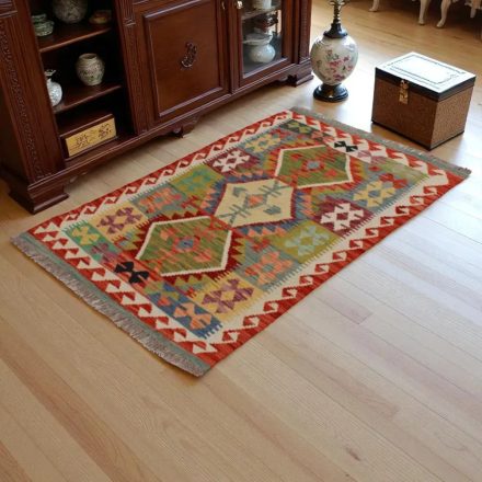 Covor kilim Chobi 148x93 kilim din lână țesut manual