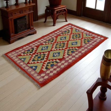 Covor kilim Chobi 167x96 kilim din lână țesut manual