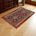 Covor kilim Chobi 157x104 kilim din lână țesut manual