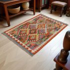 Covor kilim Chobi 145x103 kilim din lână țesut manual