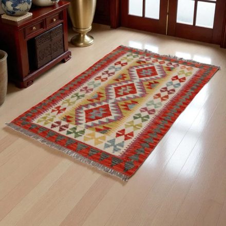Covor kilim Chobi 142x96 kilim din lână țesut manual