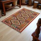 Covor kilim Chobi 148x99 kilim din lână țesut manual