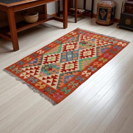 Covor kilim Chobi 152x97 kilim din lână țesut manual
