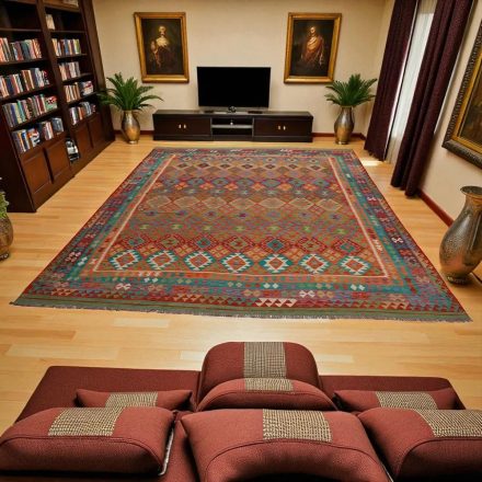 Covor Kilim Afgan Chobi 300x394 Kilim lână țesut manual