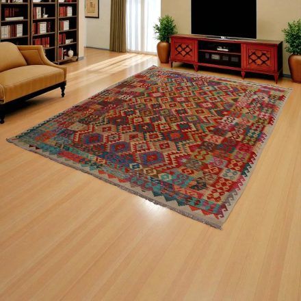 Covor Kilim Afgan Chobi 248x308 Kilim lână țesut manual