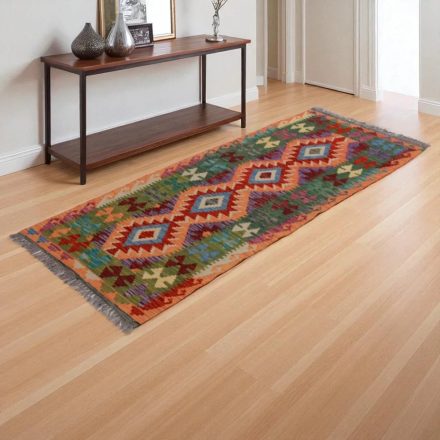 Covor Kilim Chobi 78x191 kilim din lână țesut manual