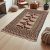 Covor kilim nomadic afgan Adarskan 117x188 covor de perete țesut manual