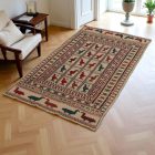 Covor kilim nomadic afgan Adarskan 130x193 covor de perete țesut manual