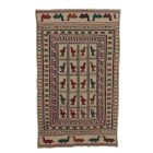 Covor kilim nomadic afgan Adarskan 130x193 covor de perete țesut manual
