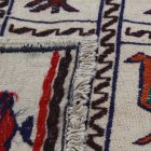 Covor kilim nomadic afgan Adarskan 130x193 covor de perete țesut manual