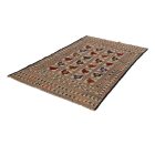 Covor kilim nomadic afgan Adarskan 120x205 covor de perete țesut manual