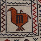 Covor kilim nomadic afgan Adarskan 120x205 covor de perete țesut manual