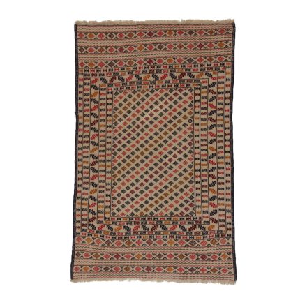 Covor kilim nomadic afgan Adarskan 121x194 covor de perete țesut manual